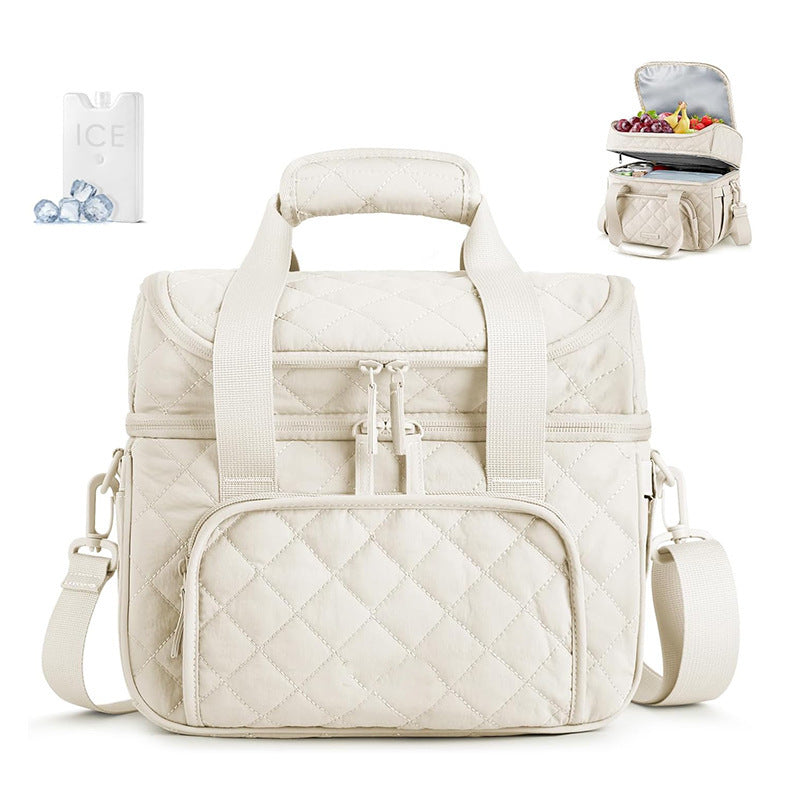 Elegant cooler bag with practical drink holder Kalsten