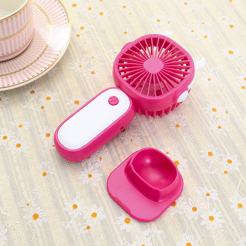 Ladies Portable Hand Fan with Cute Design Kalsten