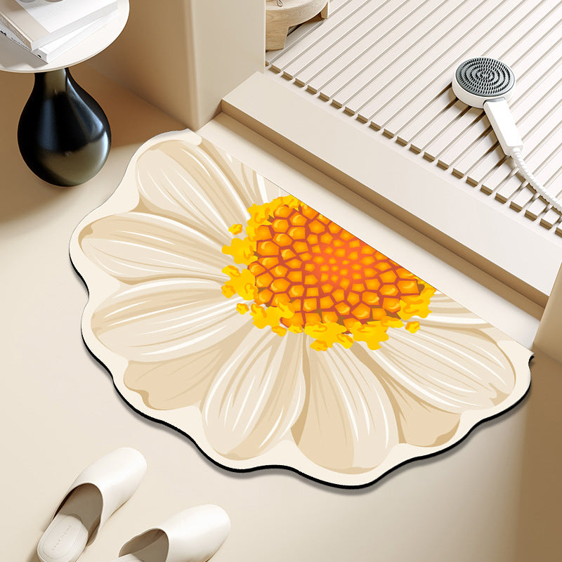 Decorative Sunflower Area Mat