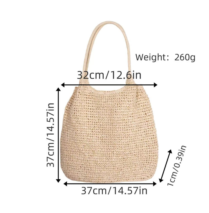 Handcrafted mesh tote Kalsten