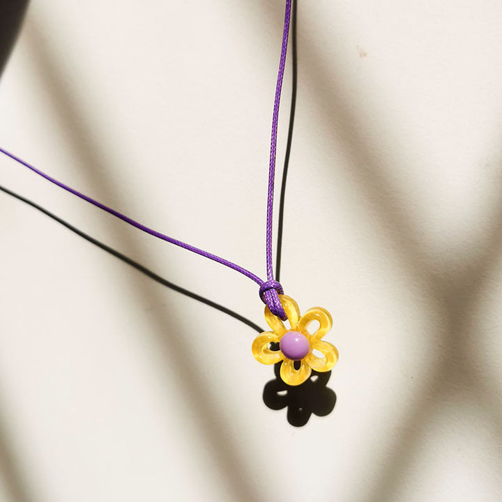 Floral Pendant Necklace Kalsten
