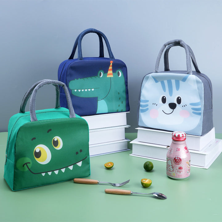 Fun Penguin-Themed Insulated Lunch Box