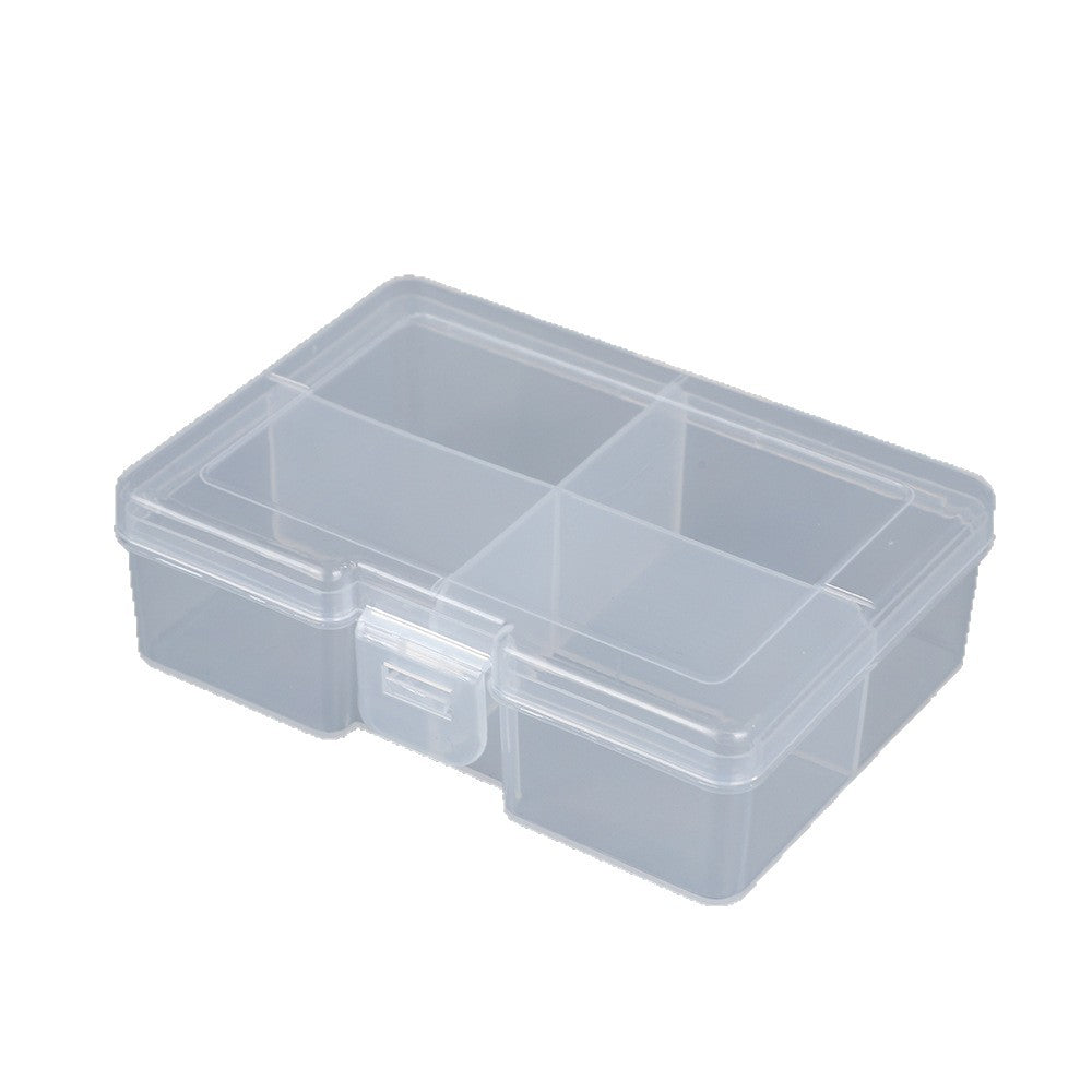 Transparent Multi-Section Craft Storage Box Kalsten