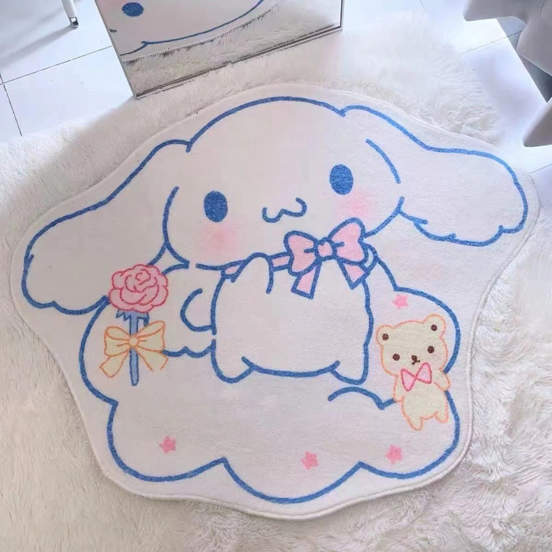 Cute Animal-Themed Plush Bath Mat