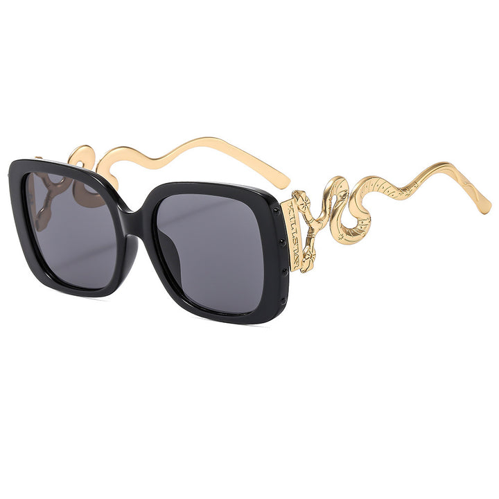 Women's extravagant designer sunglasses with luxurious snake frame Kalsten