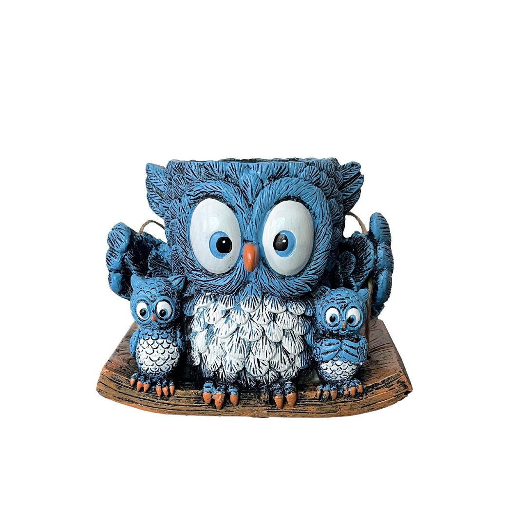 Owl-shaped decorative flower pot Kalsten