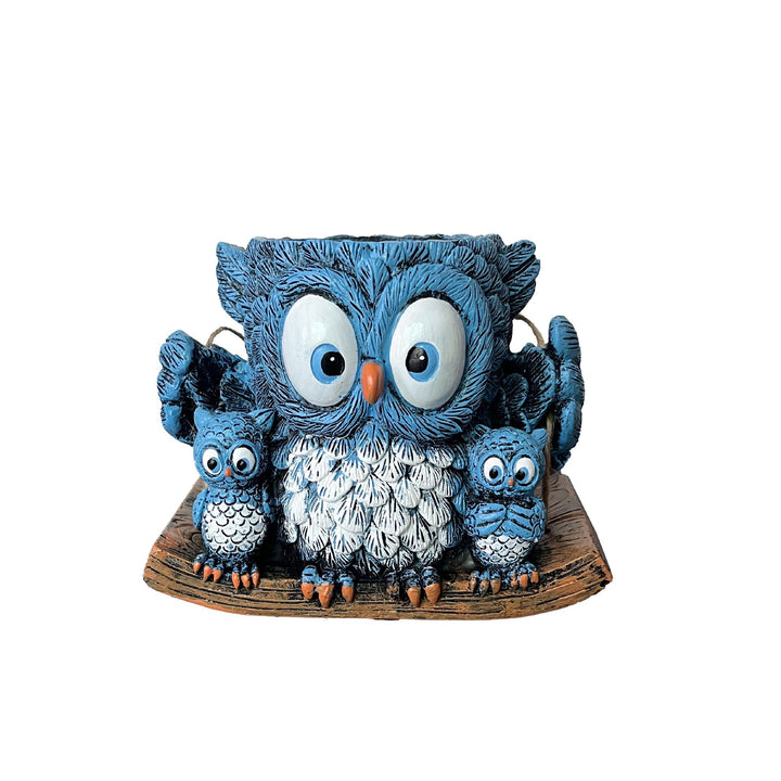 Owl-shaped decorative flower pot Kalsten