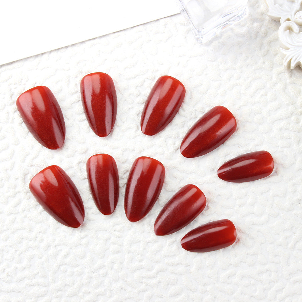 Glossy Stiletto Nail Extensions Kalsten