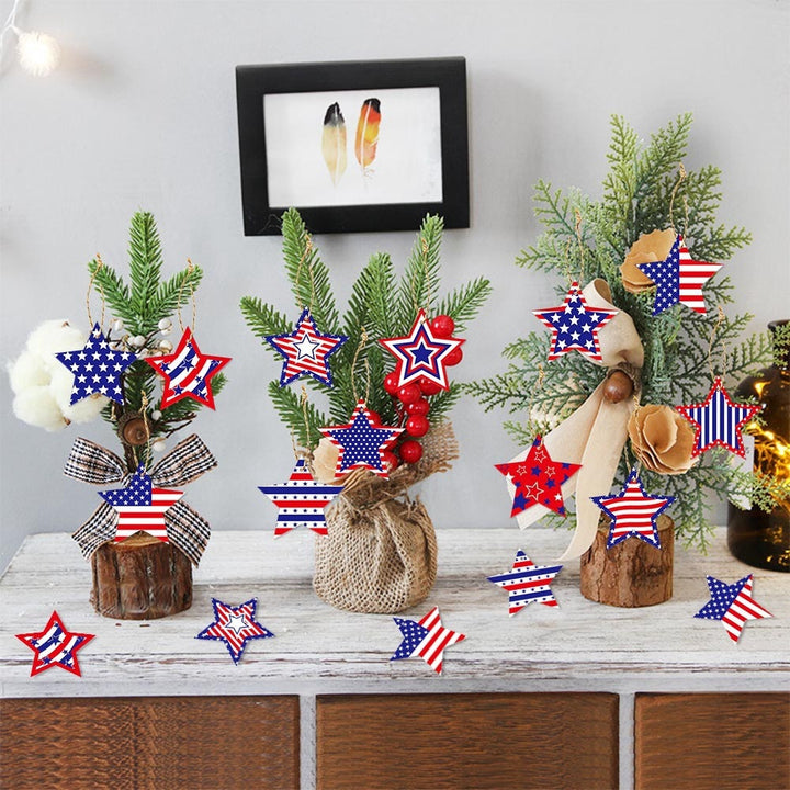 Unisex nan multi-layer 3D paper star hanging decoration with hanging loops Kalsten