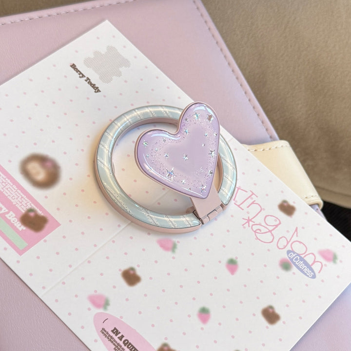 Hand mirror in playful heart design Kalsten