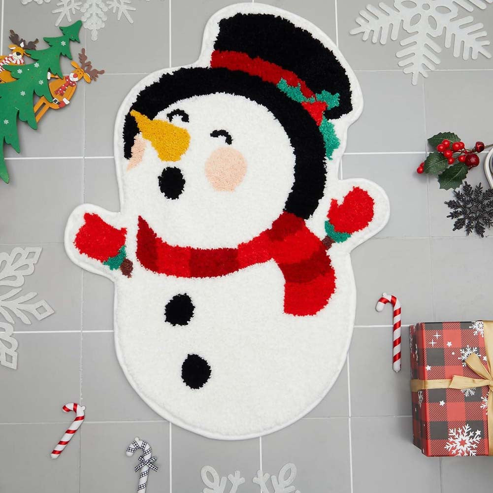 Whimsical Gnome Design Bath Mat