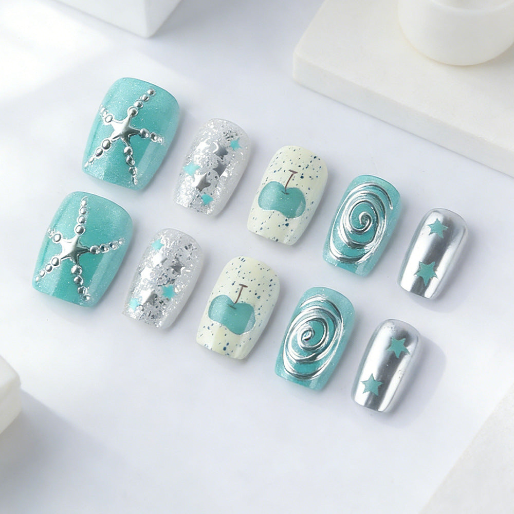 Ocean-Inspired Press-On Nail Set Kalsten