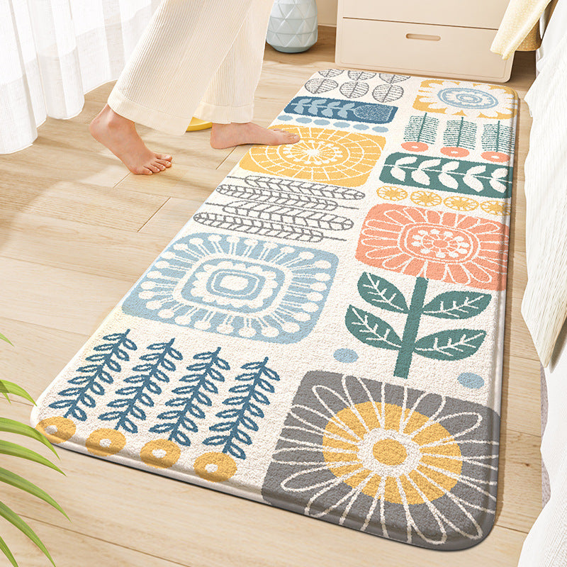 Cat-Themed Plush Area Rug