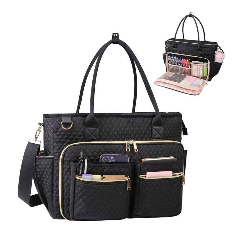 Stylish and Spacious Tote Bag with Versatile Compartments Kalsten