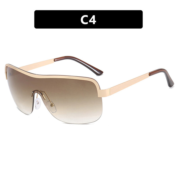 Women's sporty sunglasses in futuristic design with large field of view Kalsten