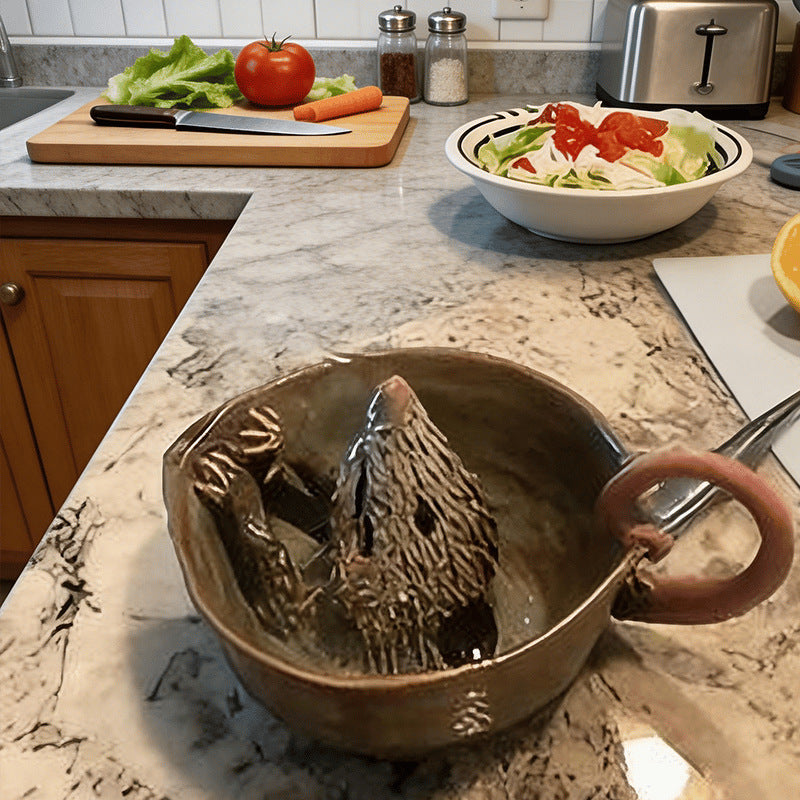 Decorative ceramic mug Kalsten