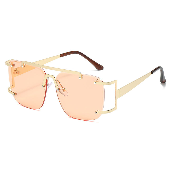 Avant-Garde Angular Sunglasses Kalsten