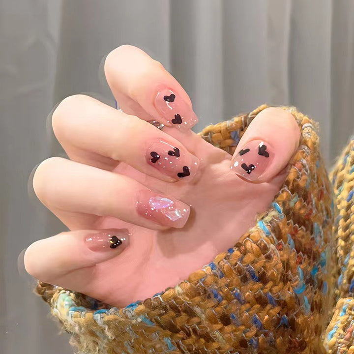 High-quality heart nail art Kalsten