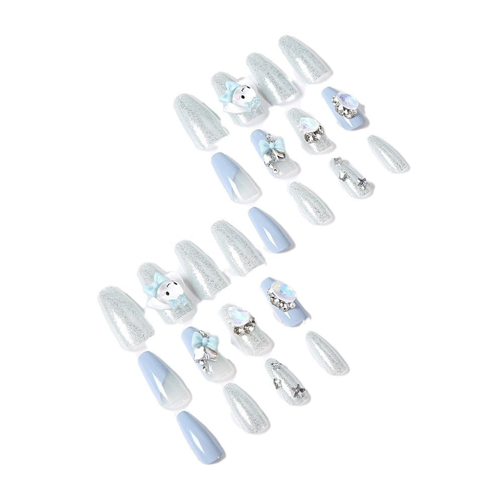 Decorative Cartoon-Themed Press-On Nail Set Kalsten