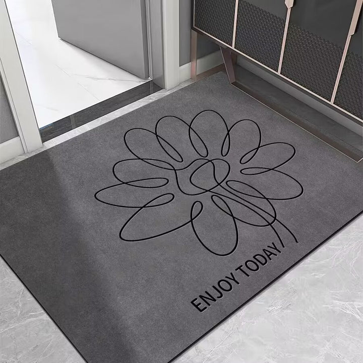 Decorative Motivational Area Rug Kalsten