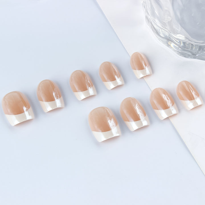 French Tip Press-On Nail Art Set Kalsten