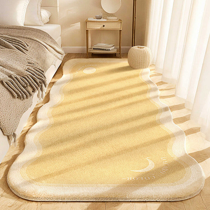 Playful Scalloped Area Rug