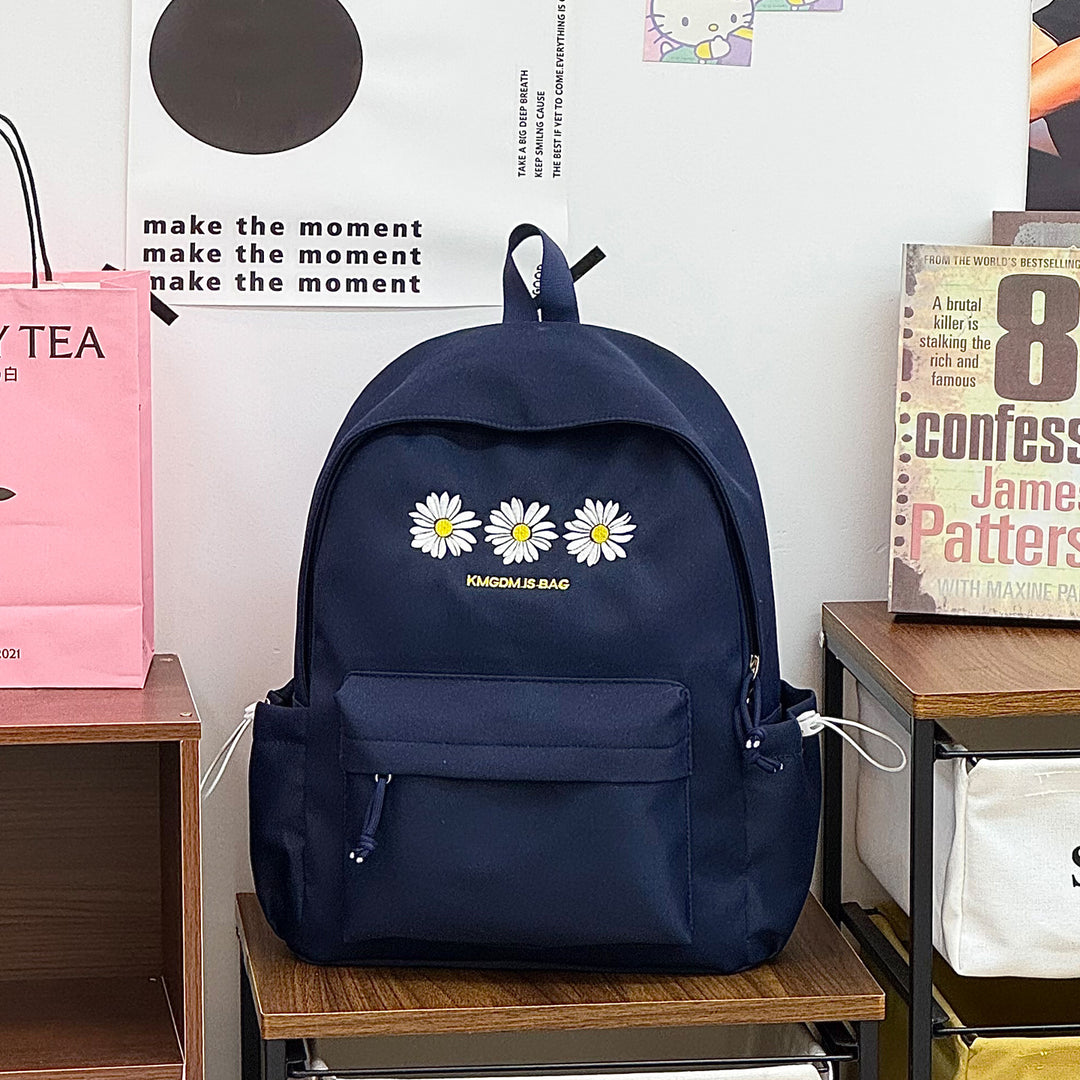 Embroidered Floral Backpack Kalsten