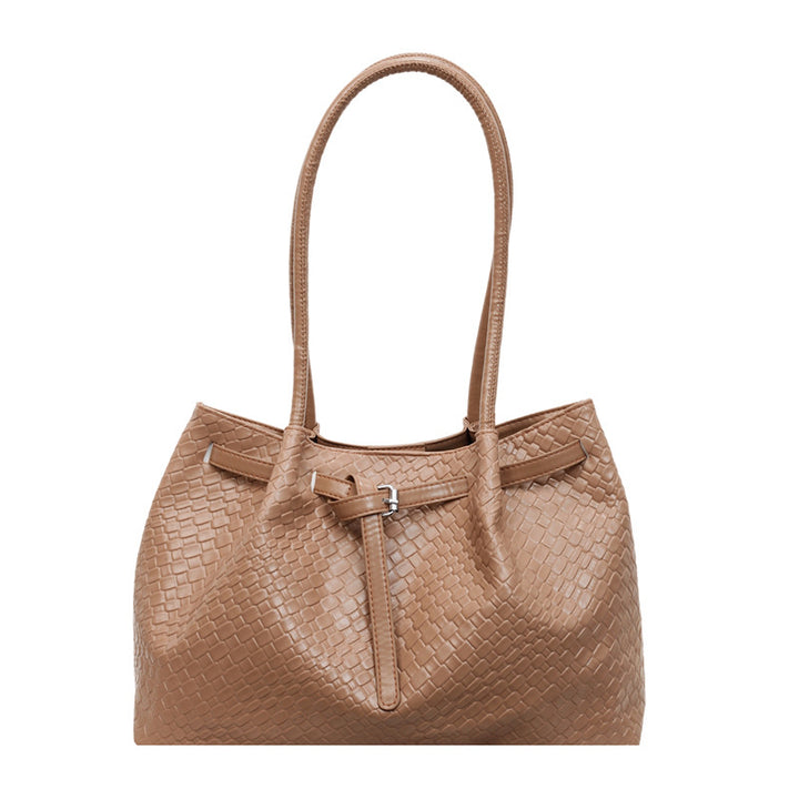 WoTextured Leather Tote Bag Kalsten