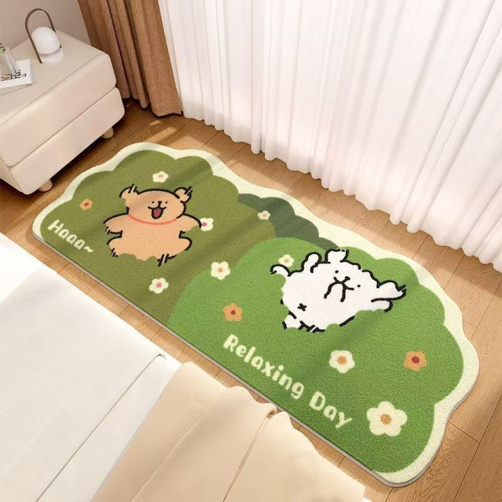 Cute Animal-Themed Decorative Bath Rug