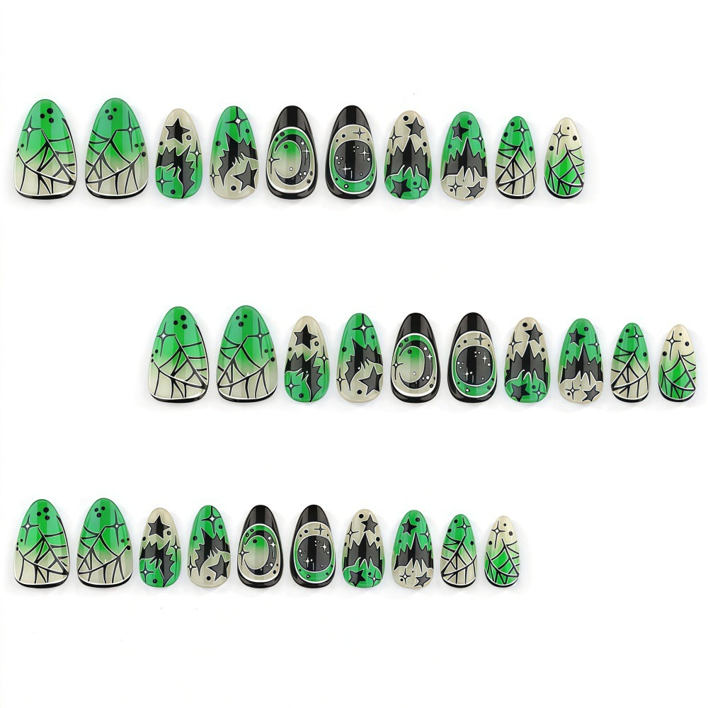 Halloween-themed artificial nails Kalsten