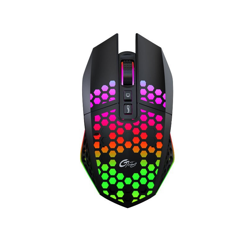 Gaming mouse with customizable RGB lighting and ergonomic design Kalsten