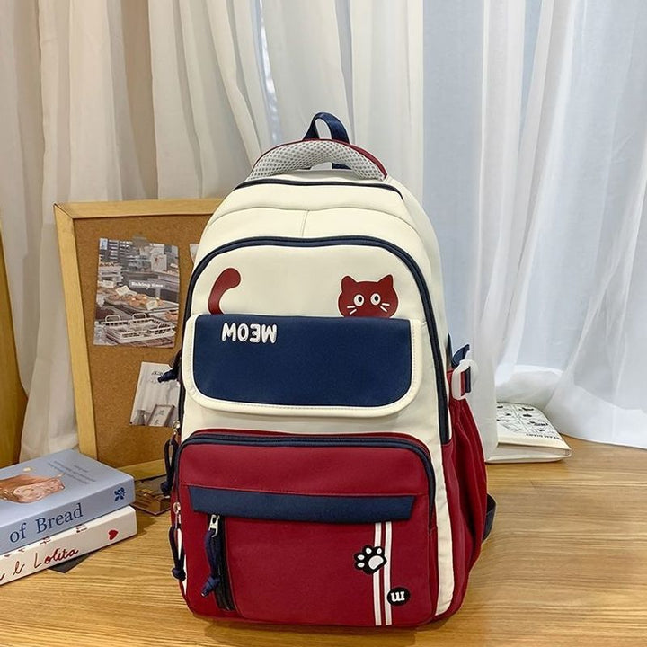 Fun Cat-Themed School Backpack Kalsten