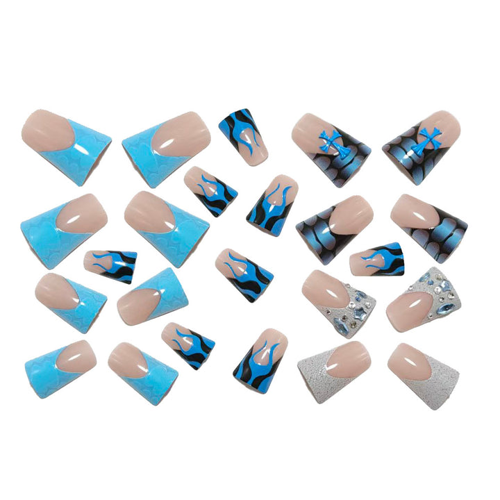Creative artificial nails with unique 3D design Kalsten