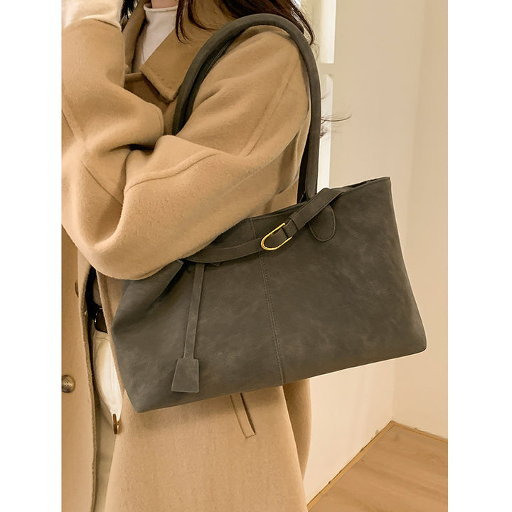 Classic Leather Tote Bag