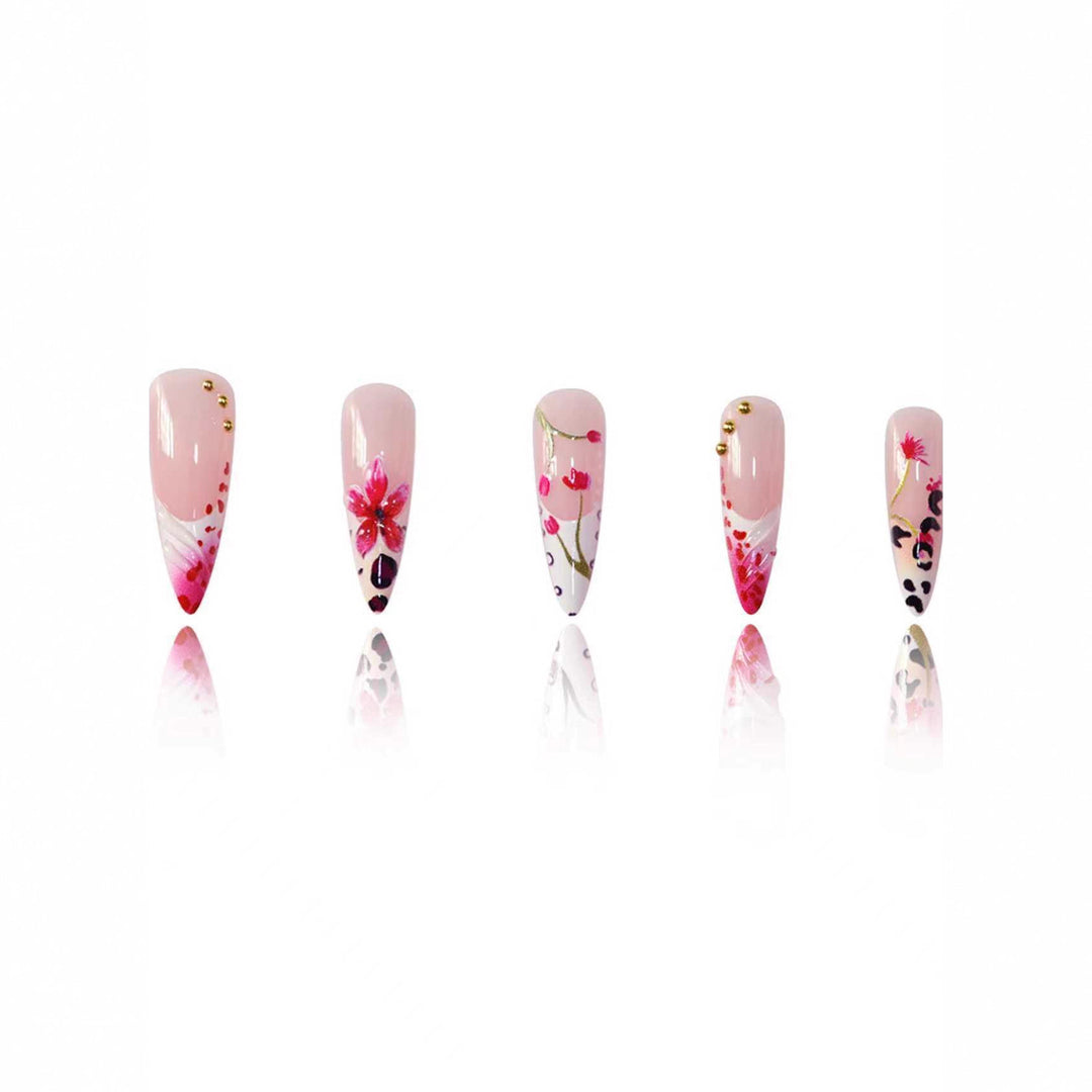 Floral Art Nail Enhancements Kalsten