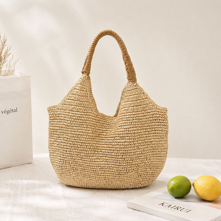 Handwoven shopping and beach bag Kalsten