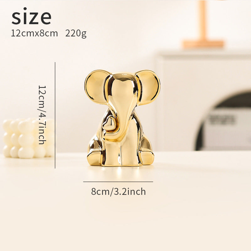 Decorative Elephant Figurine Kalsten