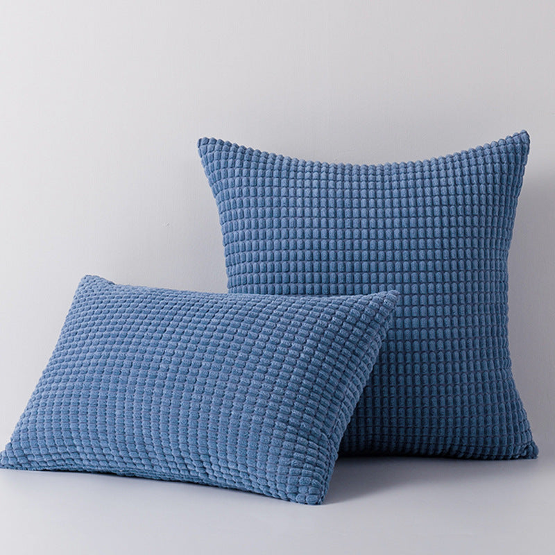 Textured Plush Decorative Pillow Set