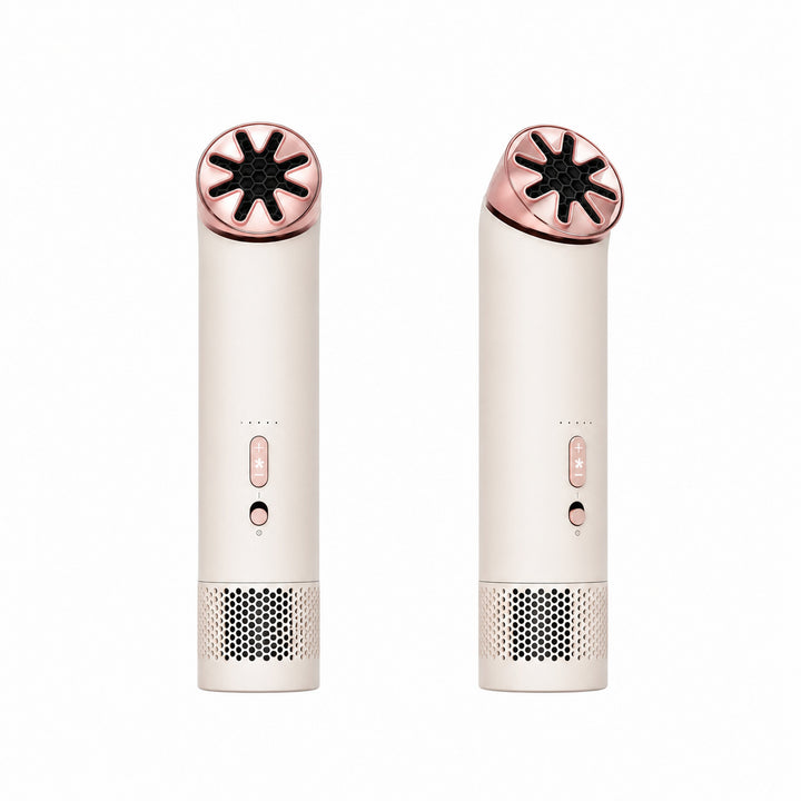 Ladies cordless travel hairdryer with diffuser attachment, ion care and quiet motor Kalsten
