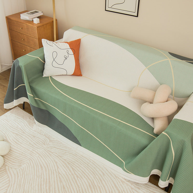 Premium Textured Sofa Throw Cover