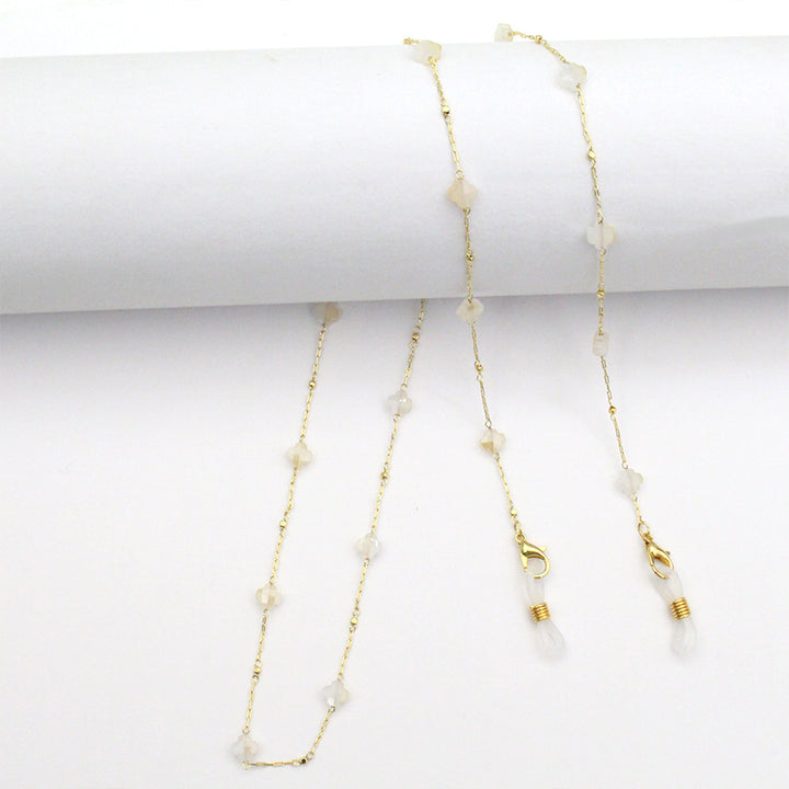 Elegant Crystal-Designed Eyewear Chain Kalsten