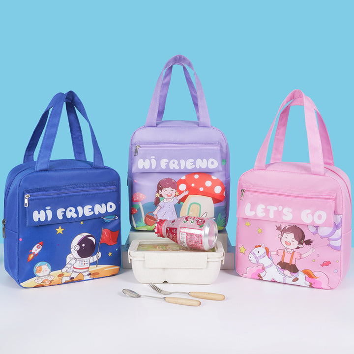 Fun Dinosaur-Themed Insulated Lunch Bag