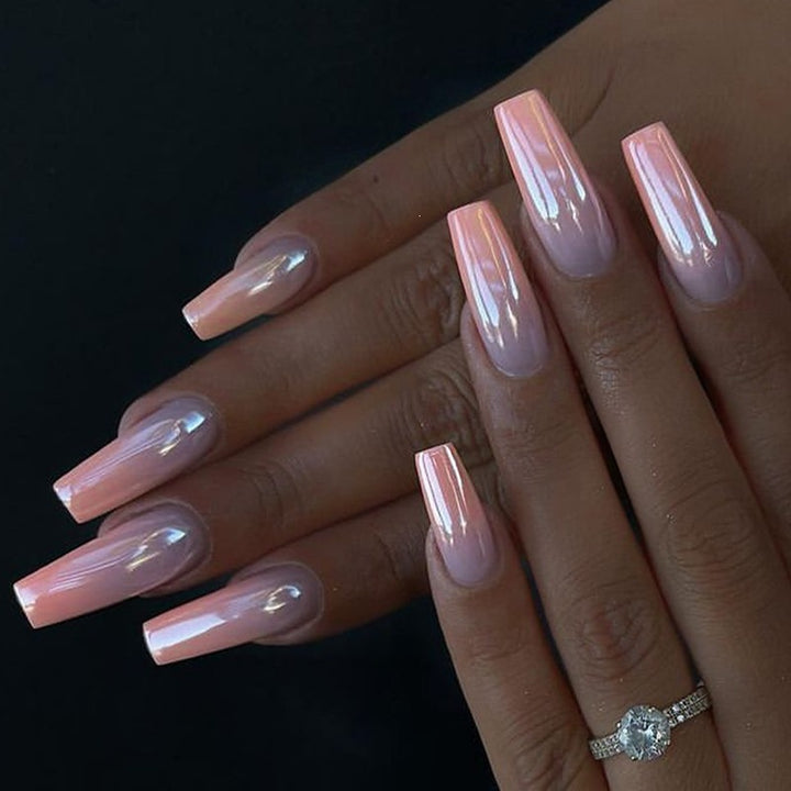 Acrylic nail set with elegant gradient Kalsten