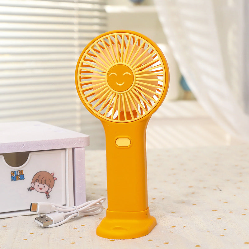 Women's Portable Smiley Fan Kalsten