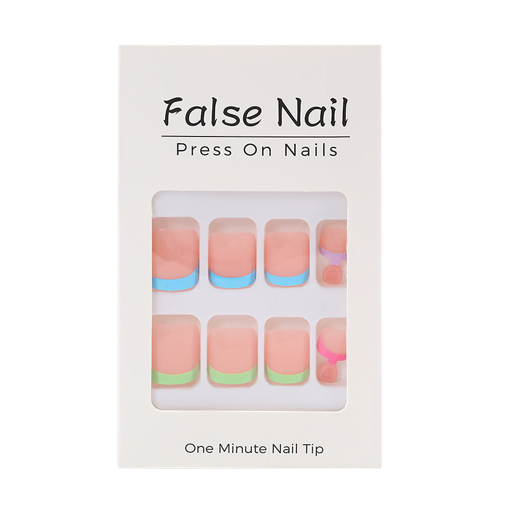 Creative nail set with colorful artificial nails Kalsten