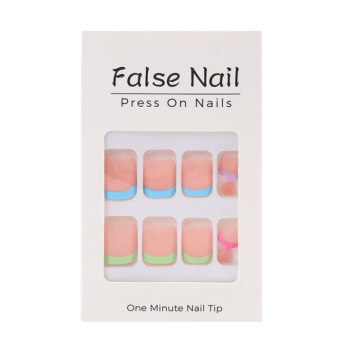 Creative nail set with colorful artificial nails Kalsten