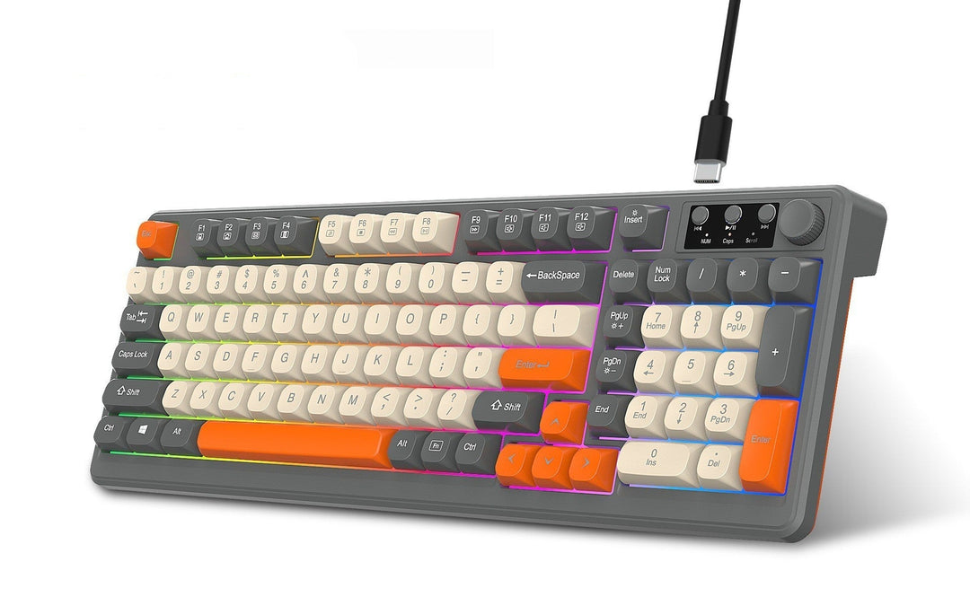Wired RGB Gaming Keyboard and Precision Gaming Mouse Kalsten