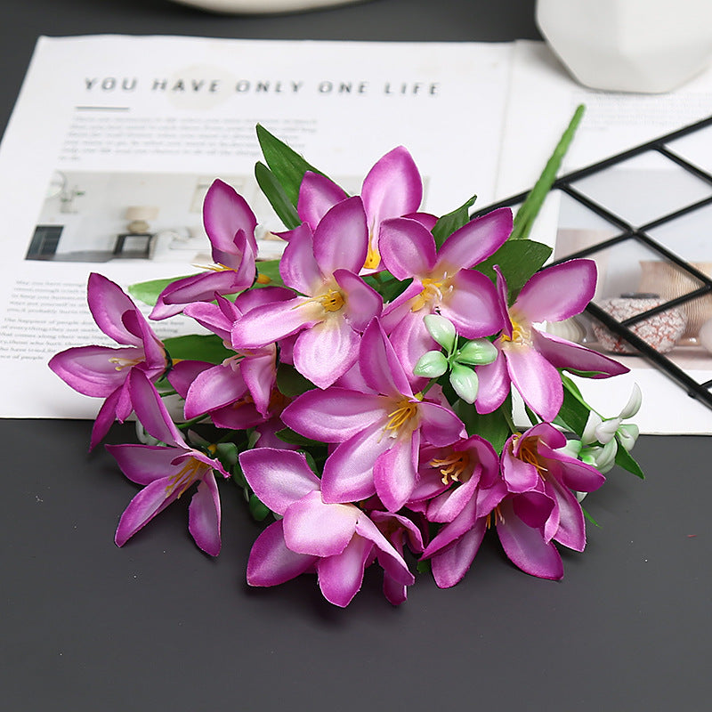 Decorative Realistic Flower Bouquet for Home Decor
