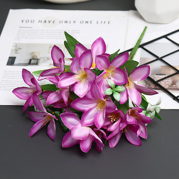 Decorative Realistic Flower Bouquet for Home Decor