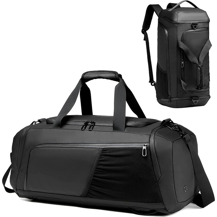 Multi-Compartment Travel Sports Duffel Bag Kalsten